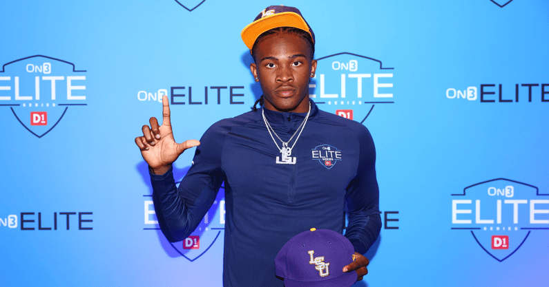 LSU QB commit Bryce Underwood has set the Michigan HS passing TD record (Photo: On3)